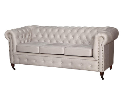 Chesterfield Sofagarnitur 3+2 Sitzer Design Couch Polster Sofa Garnitur Set Neu