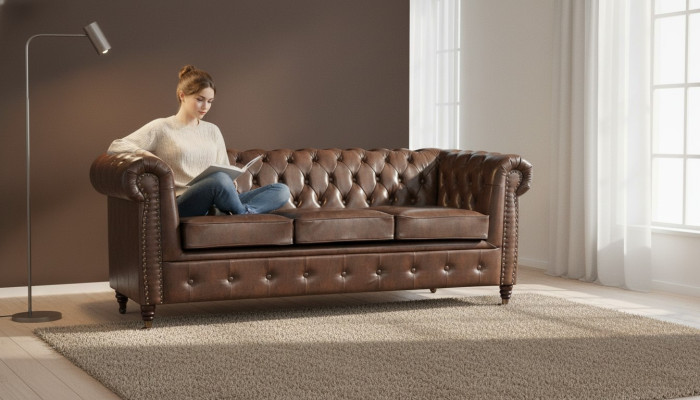 Design Polster Sitz Couch 3 Sitzer Garnitur Sofa Sofas Couchen Textil Stoff