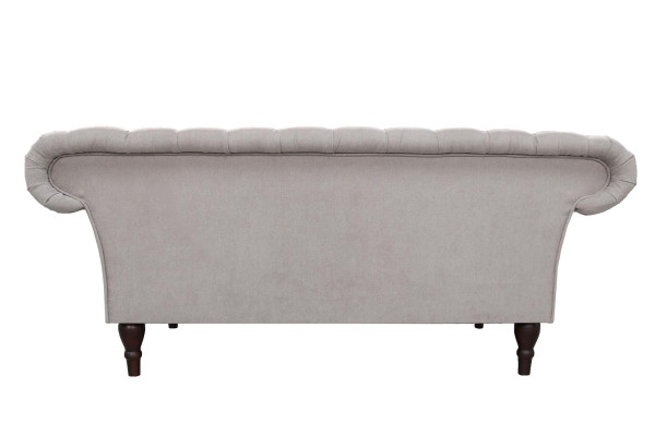 Neu 2 Sitzer Chesterfield Polster Couch Stoff Couchen Sofa Sitz Garnitur