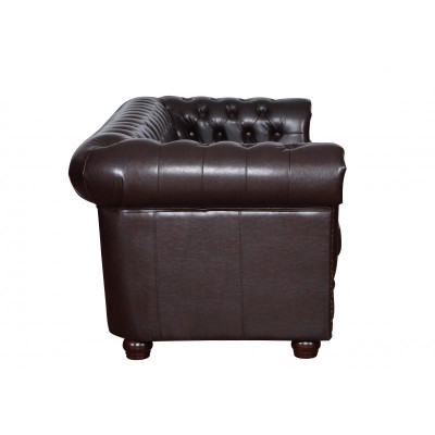 Ledersofa Sofagarnitur 3+2+1 Sitzer Set Garnitur Polstersofa Couch