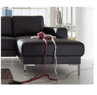 Leder L-Form Couch Wohnlandschaft Ecksofa Garnitur Design Modern Sofa