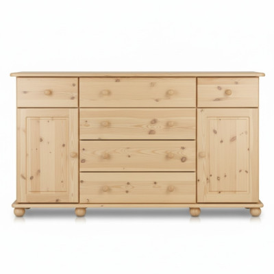 Design Kommode Handarbeit Holz Anrichte Sideboard Schrank Neu Vollholz Möbel Neu