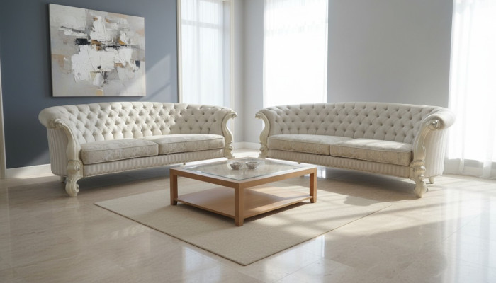 Sofagarnitur 4+1 Sitzer Wohnlandschaft Sofa Couch Polster Garnitur Sofas