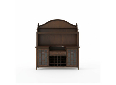 Landhaus Anrichte Kommode Vitrinen Schrank Weinschrank Regal Vitrine Schränke