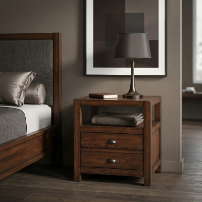 Nachttisch Holz Nachttische Tisch Konsolen Nacht Moderner Stil Konsole Holz Neu