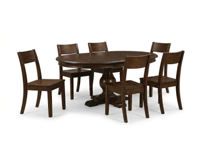 Set Komplett Esstisch 6x Stühle Esszimmer Set Ess Gruppe Holz Tisch Tische 7tlg