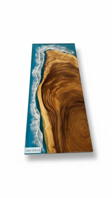 Beistelltisch Couchtisch Epoxy Möbel Designer Tisch Epoxidharz Tische