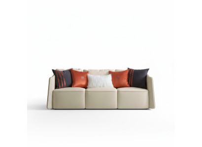 Dreisitzer Couch Polster Design Sofa Moderne 3er Sitz Sofas Zimmer Möbel Couchen