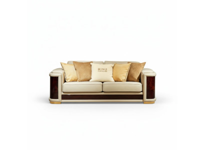 Dreisitzer Couch Polster Design Sofa Moderne 3er Sitz Zimmer Möbel Luxus