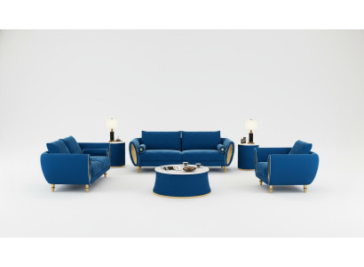 Sofagarnitur 3 2 1 Sitzer Set Design Sofa Polster Couchen Couch Modern Garnitur