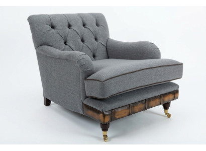 Lounge Ohren Sessel Club Designer Möbel Fernseh Sofa Stuhl Samt Polster Sitz Neu