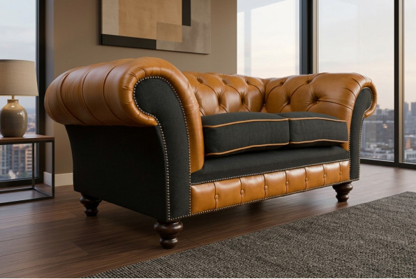 klassische Wohnzimmer Chesterfield möbel Sofa Couch Sofas Sitz Polster couchen