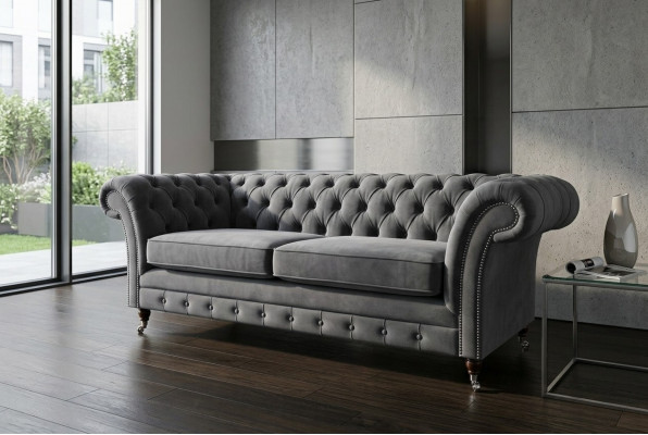 Dreisitzer Couch Polster Design Sofa 3er Sitz Sofas Wohnzimmer Möbel