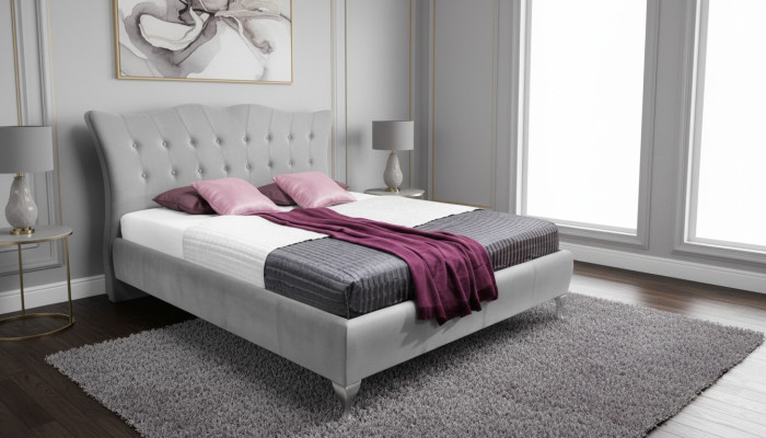 Bett Textil 2x Nachttisch 3 tlg. Schlafzimmer Set Möbel Modern Luxus Betten Neu