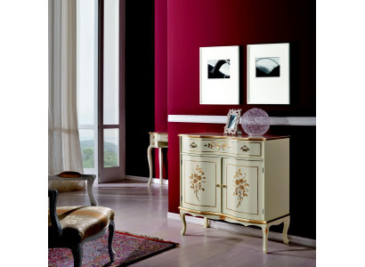 Wohnzimmer Möbel Klassische Barock Luxus Sideboard Kommode Echtholz