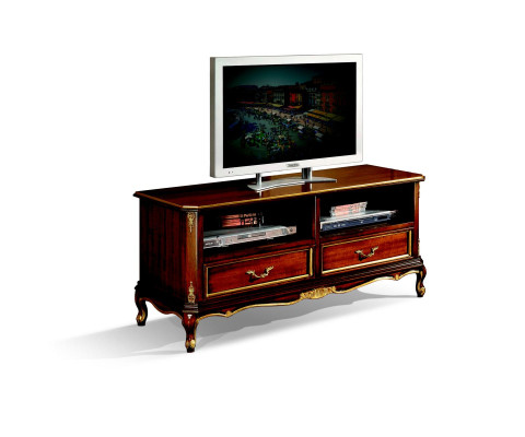 Klassisches Sideboard tv lowboard rtv Schrank Tisch Wohnzimmer Luxus Holz Möbel Neu