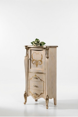 Schicke Kommode Schrank Italienische Möbel Barock Stil Wohnzimmer