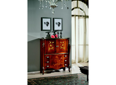 Möbel Holz Stil Barock Schicke Schrank Kommode Schränke Designer Italienische