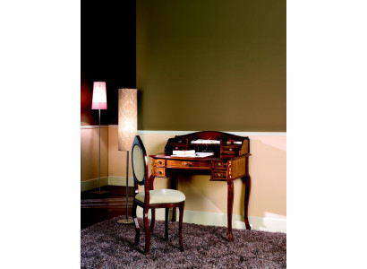Möbel Sekretär Antik Barock Stil Luxus Tisch Büro Kommode Holz