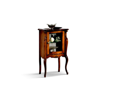 Designer Italienische Möbel Vitrine Barock Kleiderschrank Glasschrank Anrichte Neu