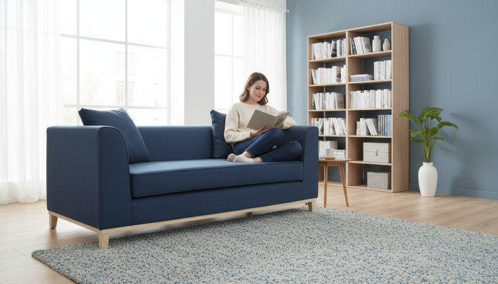 sofa Moderne Einrichtung für Büro Haus Wohnzimmer Praxis Kanzlei Bunte Möbel neu