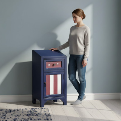 Nachtschrank Nachttisch Nachtkommode Kommode 1 Schubladen Schlafzimmer Tisch neu