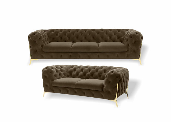 Sofagarnitur 3+2 Sitzer Set Design Sofas Polster Couchen Moderne Couch
