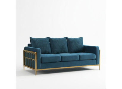 Dreisitzer Couch Polster Design Sofa Moderne Sitz Deko Sofas Zimmer Möbel