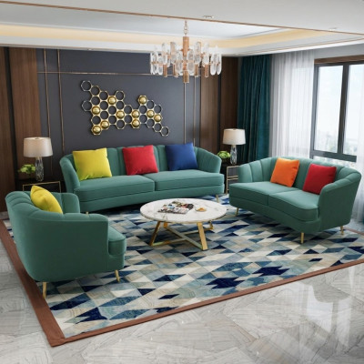 Komplett Set Sofagarnitur 3+2+1 Sitzer Design Sofa Couch Wohnlandschaft