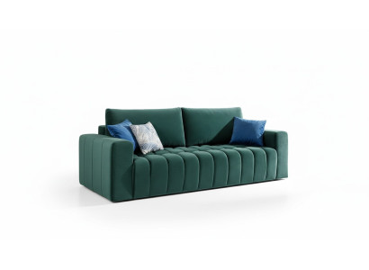 Klassische Dreisitzer Couchen Polster Sofa 3Sitzer Textil Couchen Stoffsofa Neu