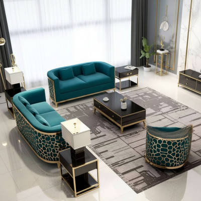 Sofagarnitur Couch 321 Sitz Textil Couchen Sofas Luxus Möbel Polster