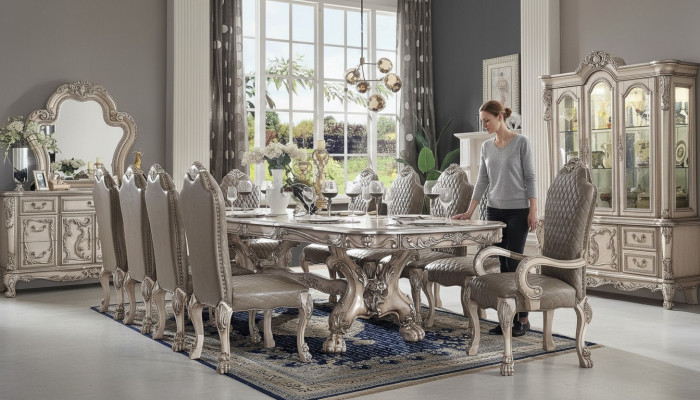 Gruppe Sessel Holz 10x Stuhl Set Esszimmer Polster Stühle Lehnstuhl Stuhl Barock