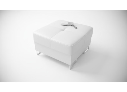 Ottomane Pufa Stoff Textil Ottoman Design Sitzbank Fußhocker Lounge Hocker Club