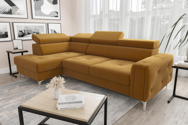 Ledersofa L-Form Couch Wohnzimmer Ecke Design Wohnlandschaft Couchen Sofas Neu