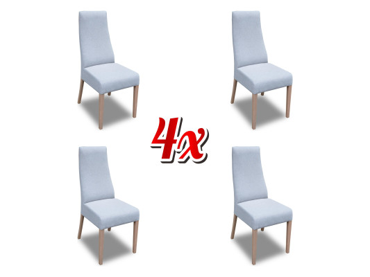 Esszimmer Küche Gruppe Set Stuhl Garnitur Sitz Polster Holz 4x Stühle Möbel Neu