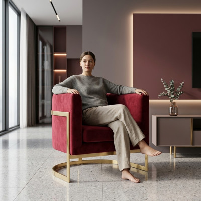 Stühle Möbel Design Sessel Luxus Stuhl Polster Relax Bar Lounge Club