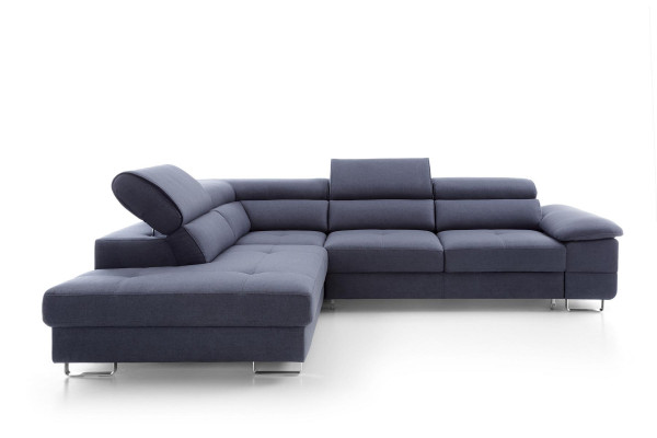 Textil Sofa Ecksofa Sofa Couch Polster Wohnlandschaft Textil Sofas Couchen LForm