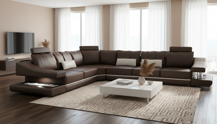 Ecksofa Sofa Couch Polster EckSoga Wohnlandschaft Textil Eck L Form