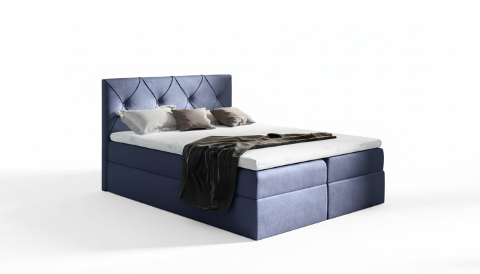Modern Bett Schlafzimmer Betten 200x200 Boxspringbett Textil Design Doppel