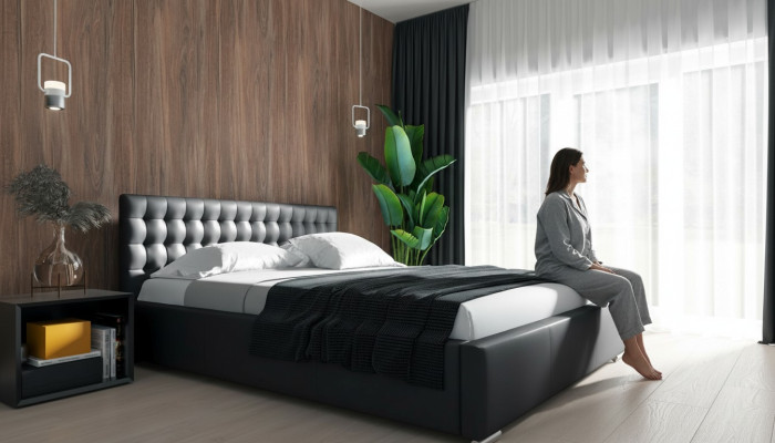 Bettgestell Bett Polsterbett Betten 180x200 Bettrahmen Doppelbett Ehebett Neu