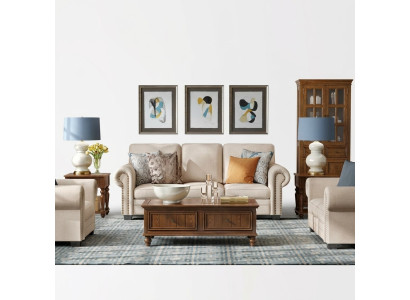 Sofagarnitur 321 Sitzer Polstersofa Sofa Textil Sitz Design Couch