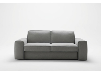 Dreisitzer Couch Polster Design Sofa Moderne 3er Sofas Zimmer Möbel Grau Sitz