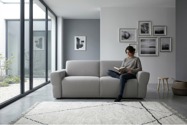 Zweisitzer Relax Samt Holz Club Sitz Design Couch Lounge Sofa 2 Sitzer Sofas Neu