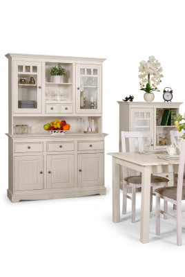 Anrichte Landhaus Stil Kommoden Sideboard Möbel Bauern Schrank Kommode Echtholz