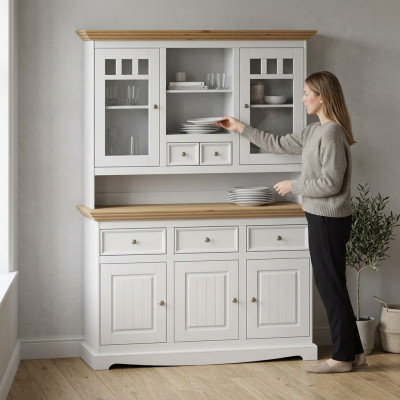 Klassische Esszimmer Schrank Vitrine Vitrinenschrank Vitrinen Schränke Anrichte