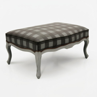 Ottomane Möbelhocker Ottoman Fußhocker Hocker Sofa Pouf Polster Beistellhocker