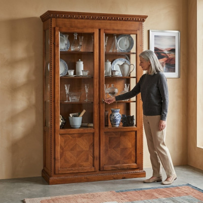 Italienische Möbel Einrichtung Regale Vitrinen Anrichte Vitrine Buffetschrank