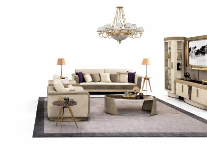 Sofagarnitur 3+1+1 Sitzer Set Design Sofas Polster Couchen Relax Modern Sofa neu