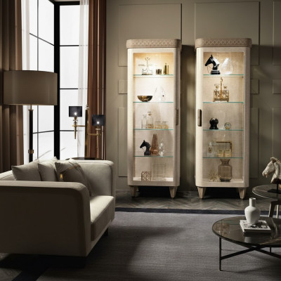 Schränke Regal Aktenschrank Glasschrank Modern Schrank Luxus Vitrine Holz Möbel