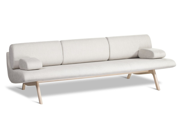 Designer Sofa 3 Sitzer Couch Polster Sofas Designsofa Neu Sitz Dreisitzer Holz